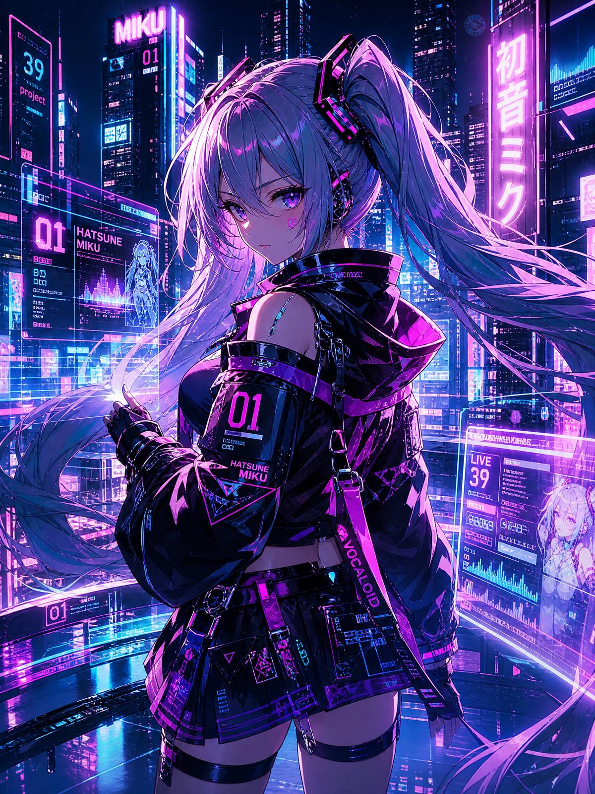 51视频AI动漫-赛博少女